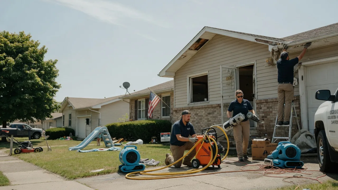 Water Damage Restoration in Partridge, KS near me